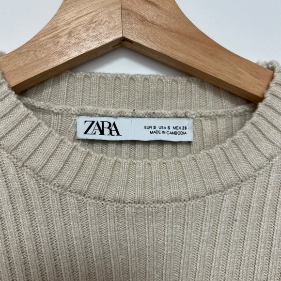 KNIT CROP SWEATER - Picture 5 of 7